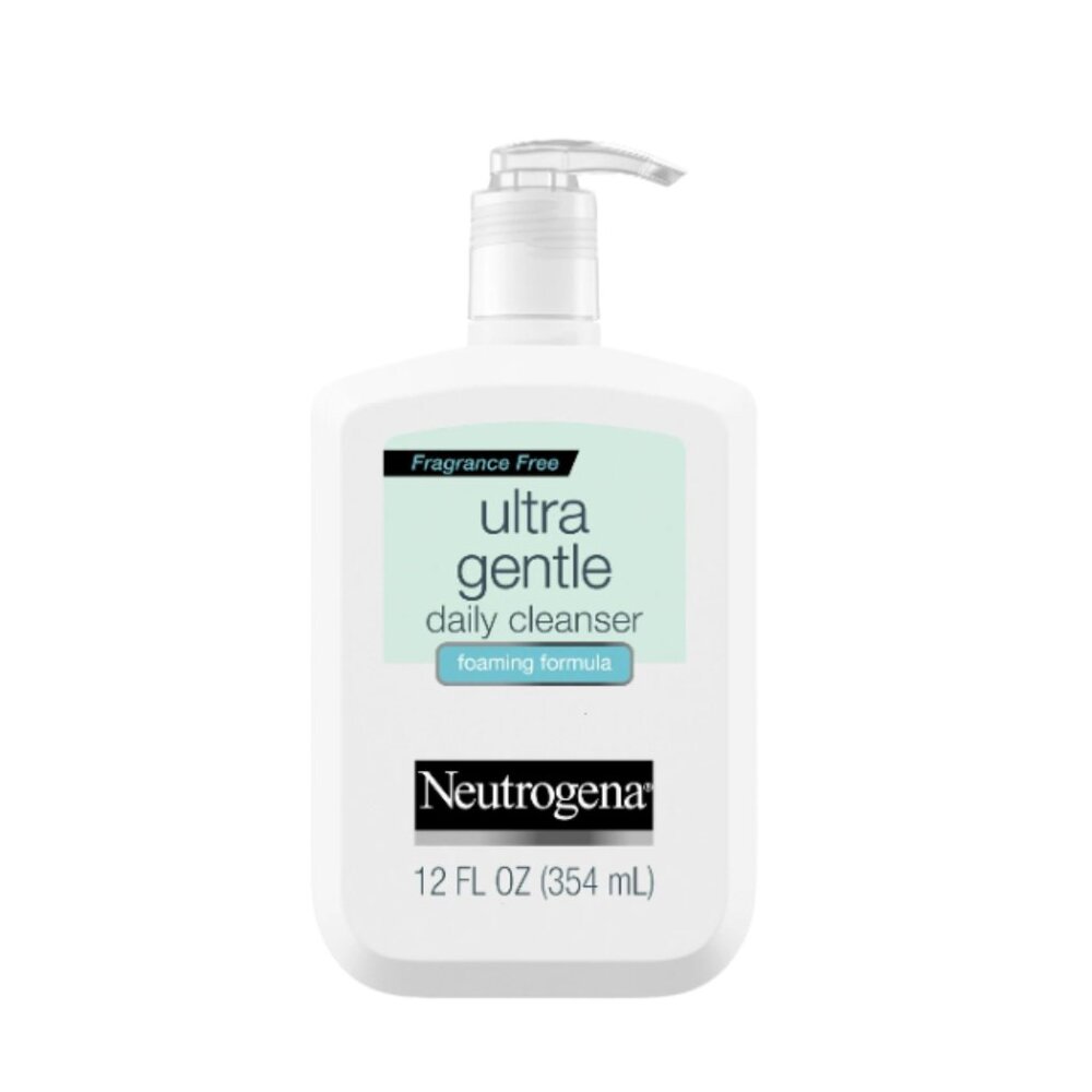 Neutrogena Fragrance Free Ultra Gentle Foaming Face Wash, 12 fl. oz